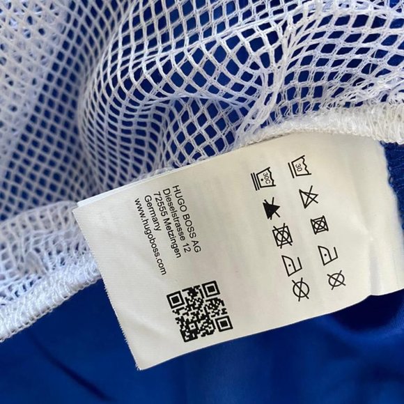 NWT Men's Hugo Boss Swim Shorts Color Blue Size Small - Picture 2 of 4